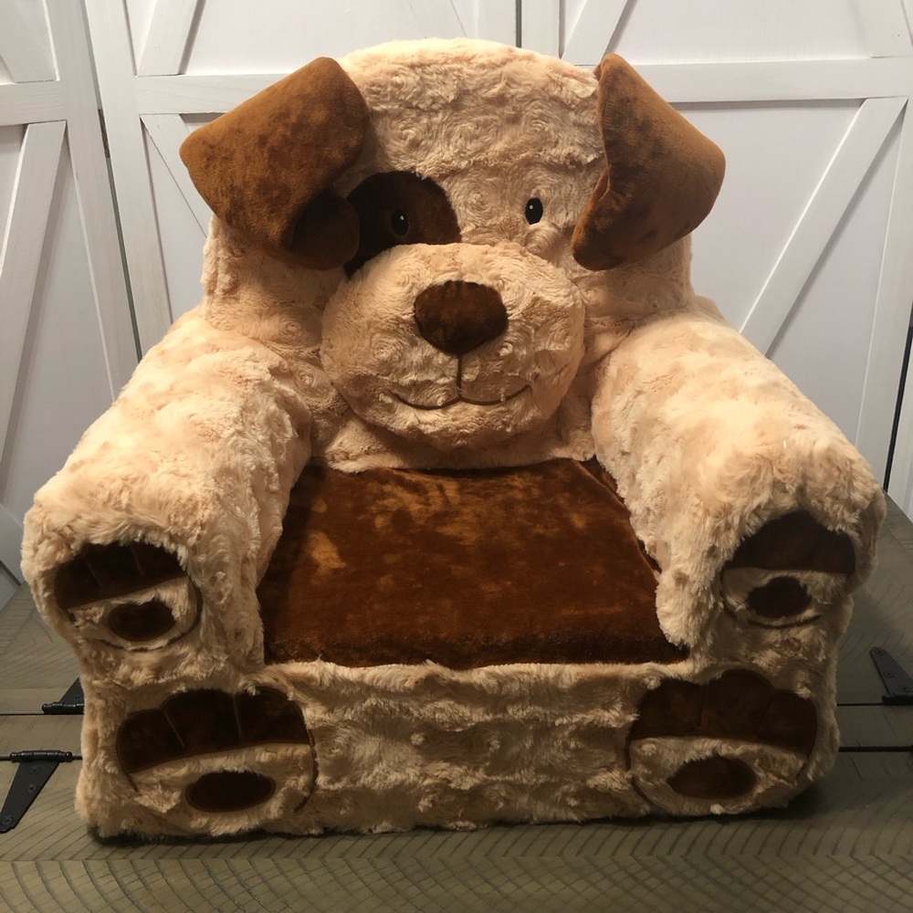 Sweet Seats Soft Dog Children’s Plush Chair